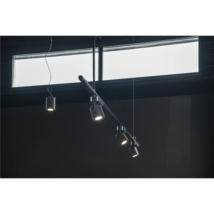 Similar figure of SLV SUPROS PD, Indoor LED pendant, round, black, 4000K, 60° reflector, CRI90, 2700lm