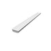 White recessed linear LED light fixture.