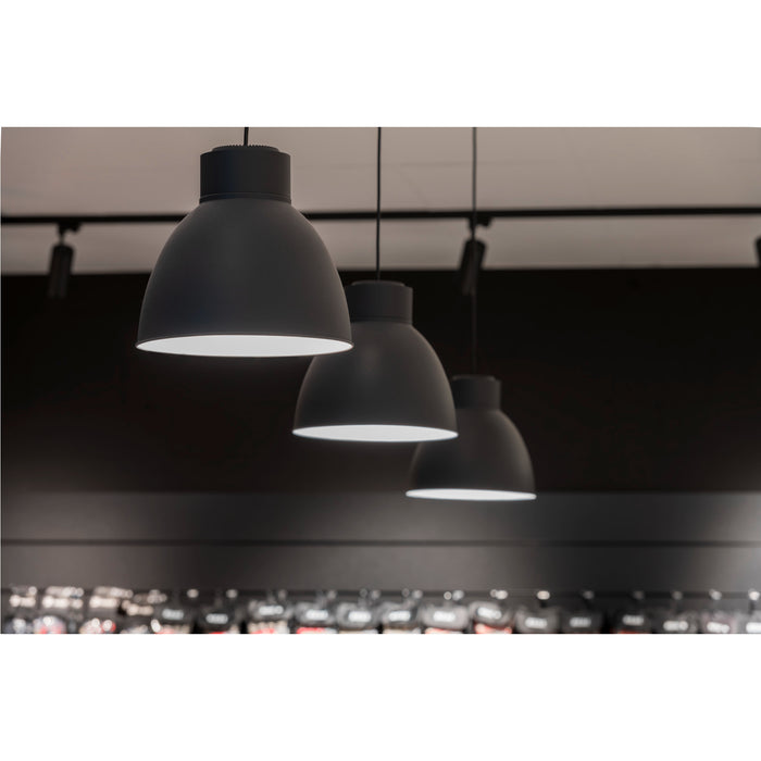 SLV 1005214 PARA DOME E27, black pendant light (MD20)