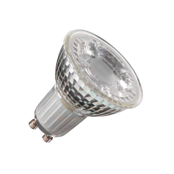 SLV Colourless QPAR51 GU10, LED light, 6W 2200 2700K CRI90 36°