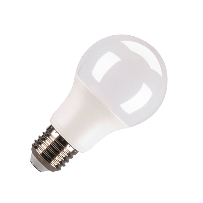 SLV Colourless A60 E27, white LED light, 9W 2700K CRI90 220°