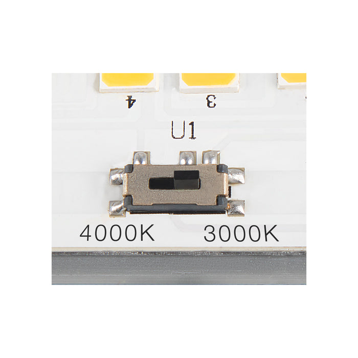 Back view product picture of SLV Aluminium SIGHT TRACK, silver 3-phase spot, CCT