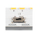 Back view product picture of SLV Aluminium SIGHT TRACK, silver 3-phase spot, CCT