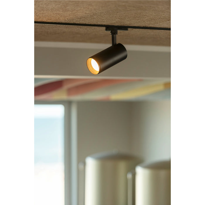 SLV 1005796 NUMINOS XL 3Ph., DALI, 3~ Spotlight, cylindrical, 2700 K, 27 Watt, DALI, 36°, matt black (MD02)