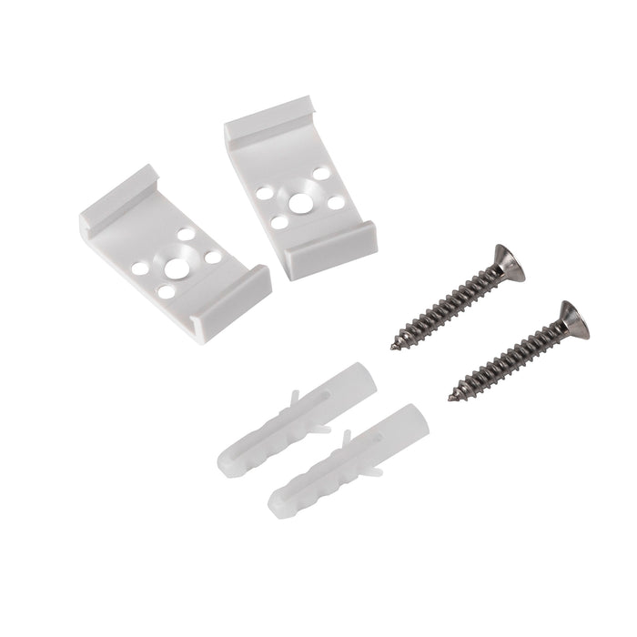 SLV BATTEN, white mounting clamps