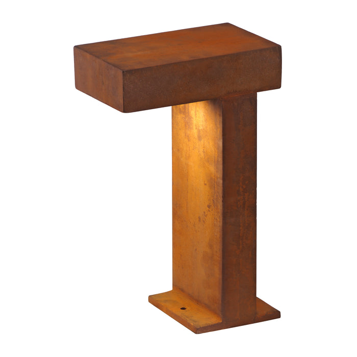 SLV RUSTY® PATHLIGHT 40, LED outdoor floor stand, rust coloured, IP55, 3000K