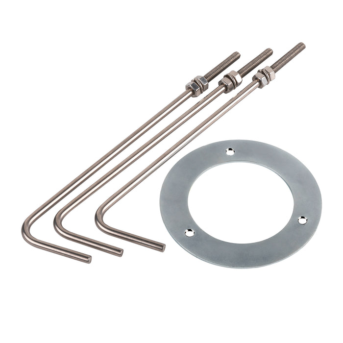 SLV M-POL ground anchor, stainless steel