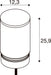 Technical drawing of a cylindrical sensor with dimensions 12.3 and 25.9.