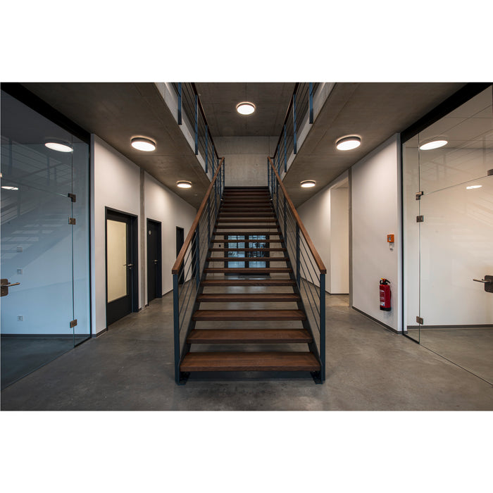 Similar figure of SLV MEDO® PRO 60, wall- and ceiling-mounted light, round, 3000/4000K, 37W, DALI, Touch, 70°, UGR<19, DC, black