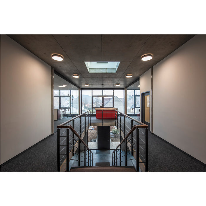 Similar figure of SLV MEDO® PRO 40, wall- and ceiling-mounted light, round, 3000/4000K, 19W, DALI, Touch, 70°, UGR<19, DC, black