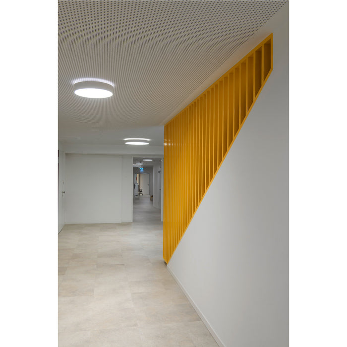 Similar figure of SLV MEDO® PRO 40, wall- and ceiling-mounted light, round, 3000/4000K, 19W, DALI, Touch, 70°, UGR<19, DC, white