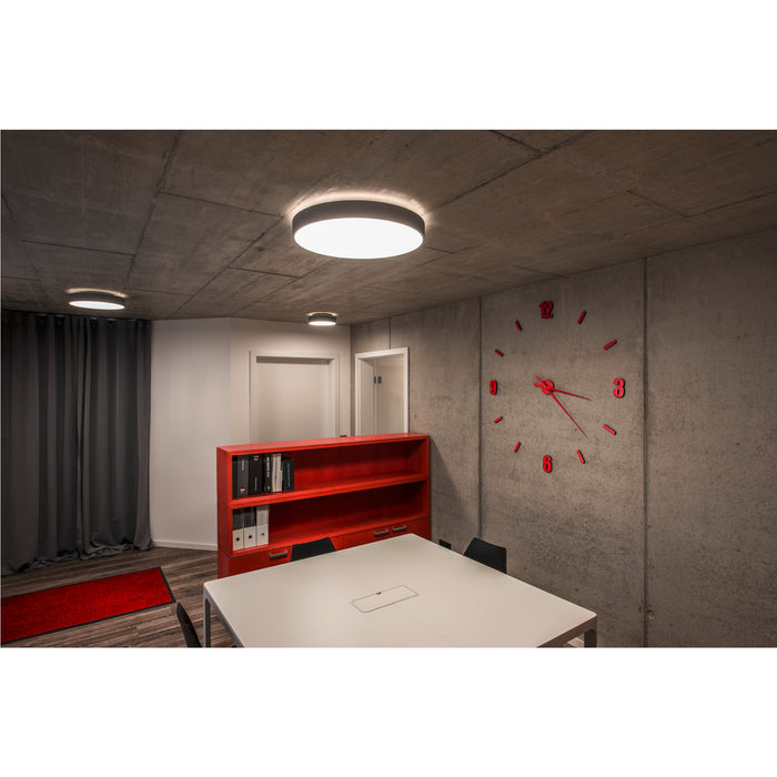 Ambient picture of SLV MEDO® PRO 30, wall- and ceiling-mounted light, round, 3000/4000K, 10W, DALI, Touch, 70°, UGR<19, DC, black