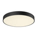 Bottom view product picture of SLV MEDO® PRO 60, wall- and ceiling-mounted light, round, 3000/4000K, 37W, DALI, Touch, 70°, UGR<19, DC, black