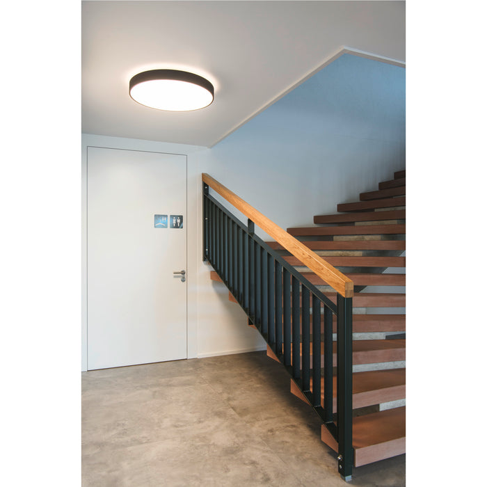 Ambient picture of SLV MEDO® PRO 60, wall- and ceiling-mounted light, round, 3000/4000K, 37W, DALI, Touch, 70°, UGR<19, DC, black