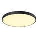 SLV MEDO® PRO 90, ceiling-mounted light, round, 3000/4000K, 75W, DALI, Touch, 70°, UGR<19, DC, black