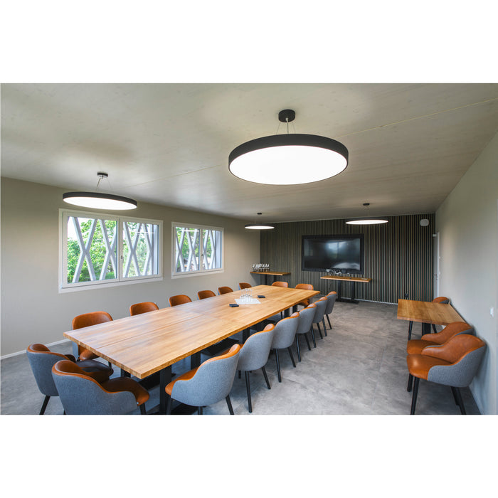 Ambient picture of SLV MEDO® PRO 90, ceiling-mounted light, round, 3000/4000K, 75W, DALI, Touch, 70°, UGR<19, DC, black