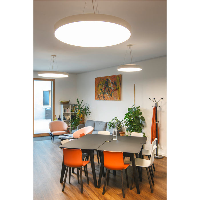 Similar figure of SLV MEDO® PRO 90, ceiling-mounted light, round, 3000/4000K, 75W, DALI, Touch, 70°, UGR<19, DC, white