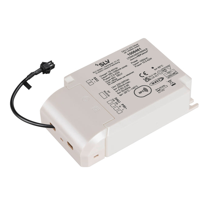 SLV LED bridge driver, 42W, 1050mA for NUMINOS®, including radio interface for RF module, DALI