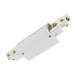 SLV Longitudinal connector, for S-TRACK 3-phase mounting track, with feed-in option, DALI, PHASE, white