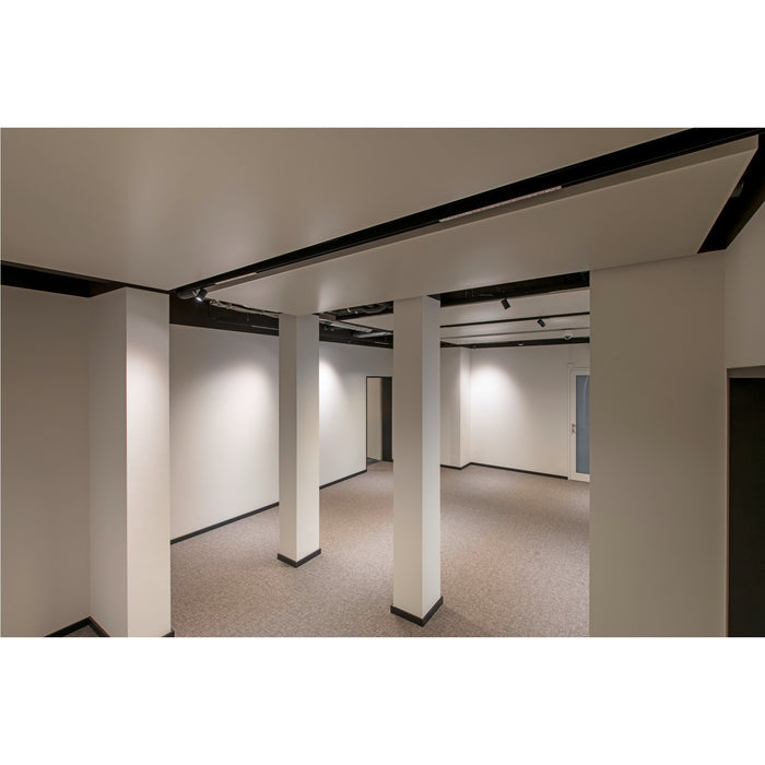 SLV 1006688 NUMINOS XS, 48V spot, round, 4000 K, 8.7 W, DALI 2, 20°, matt black / matt white (MD02)