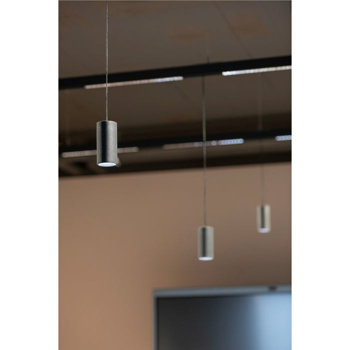 SLV 1006796 NUMINOS XS, 48V pendant light, pendant length 150 cm, 4000 K, 20°, DALI 2, matt black / matt white (MD20)