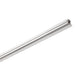 White aluminum track lighting rail, surface mount.
