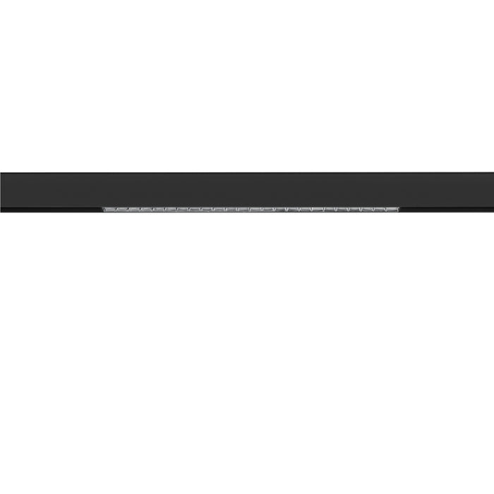 Sloping product picture of SLV Aluminium IN-LINE 44, 48V Spot, Darklight Reflector, DALI, black, 14W, 1250lm, 4000K, CRI90, 35°