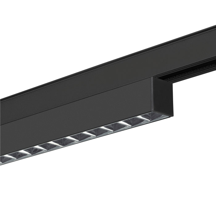 Detailed view product picture of SLV Aluminium IN-LINE 44, 48V Spot, Darklight Reflector, DALI, black, 14W, 1250lm, 4000K, CRI90, 35°