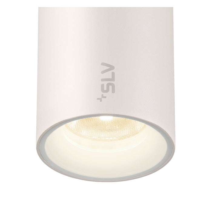 Detailed view product picture of SLV Aluminium NUMINOS® XS, 48V spot, round, 4000K, 8.7W, DALI 2, 55°, matt white