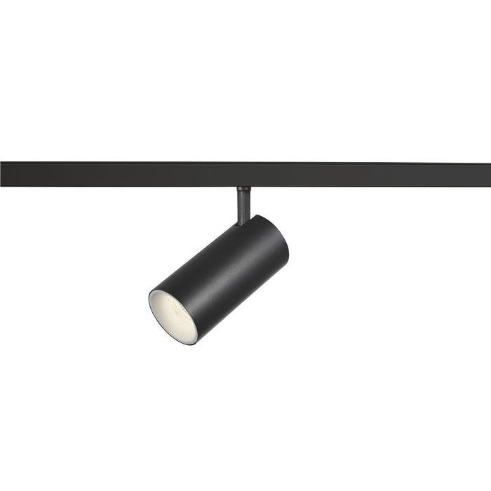 SLV Aluminium NUMINOS® S, 48V spotlight, round, 4000K, 16W, DALI 2, 40°, matt black / matt white