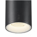 Bottom view product picture of SLV Aluminium NUMINOS® S, 48V spotlight, round, 4000K, 16W, DALI 2, 40°, matt black / matt white