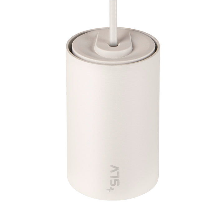 Detailed view product picture of SLV NUMINOS® XS, 48V pendant light, pendant length 150cm, 4000K, 55°, DALI 2, matt white