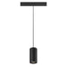 Front view product picture of SLV NUMINOS® S, 48V pendant light, pendant length 150cm, 4000K, 20°, DALI 2, matt black