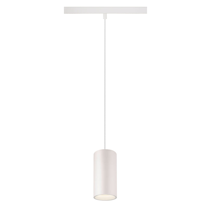 SLV NUMINOS® S, 48V pendant light, pendant length 150cm, 4000K, 20°, DALI 2, matt white