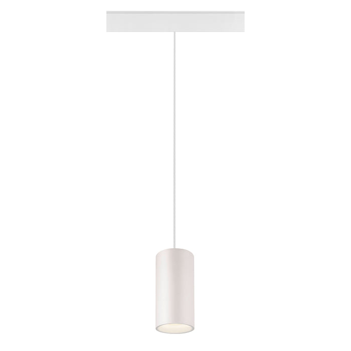 Front view product picture of SLV NUMINOS® S, 48V pendant light, pendant length 150cm, 4000K, 20°, DALI 2, matt white