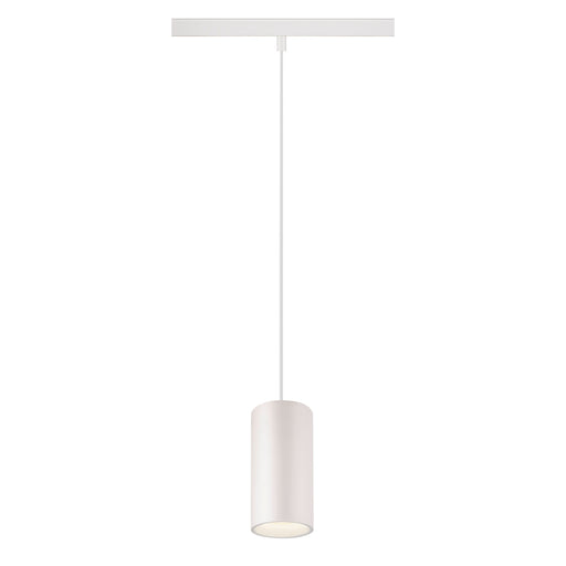 SLV NUMINOS® S, 48V pendant light, pendant length 150cm, 4000K, 40°, DALI 2, matt white