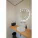 SLV 1007201 TRUKKO 60, mirror Ø 60 cm, chrome, black edge (MD02)