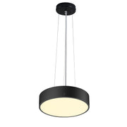 Bottom view product picture of SLV MEDO® PRO 30, wall- and ceiling-mounted light, round, 3000/4000K, 10W, DALI, Touch, 70°, UGR<19, black
