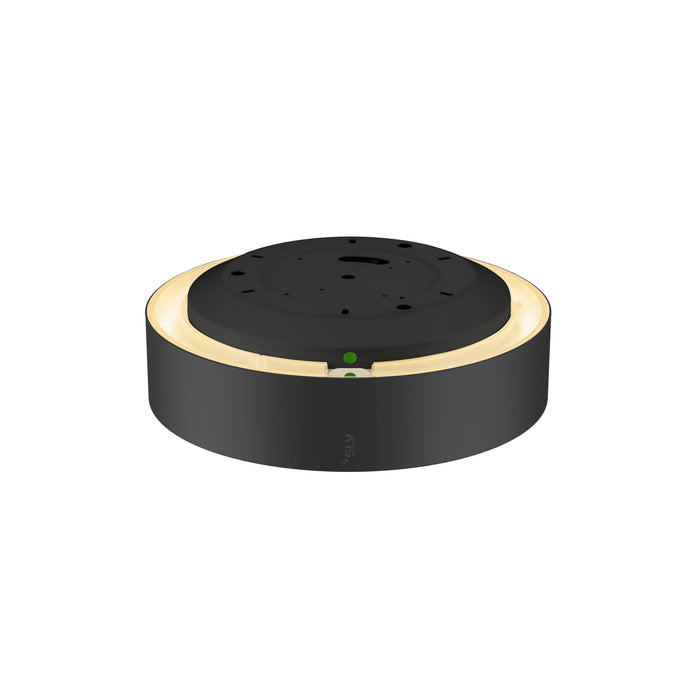 Detailed view product picture of SLV MEDO® PRO 30, wall- and ceiling-mounted light, round, 3000/4000K, 10W, DALI, Touch, 110°, black