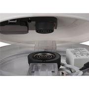 Top view product picture of SLV MEDO® PRO 30, wall- and ceiling-mounted light, round, 3000/4000K, 10W, DALI, Touch, 110°, white