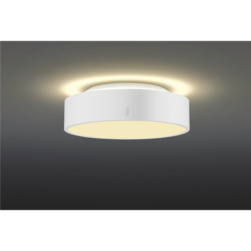 Ambient picture of SLV MEDO® PRO 30, wall- and ceiling-mounted light, round, 3000/4000K, 10W, DALI, Touch, 110°, white