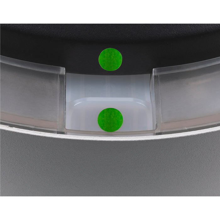 View from the left side product picture of SLV MEDO® PRO 30, wall- and ceiling-mounted light, round, 3000/4000K, 10W, trailing-edge phase, 70°, UGR<19, black