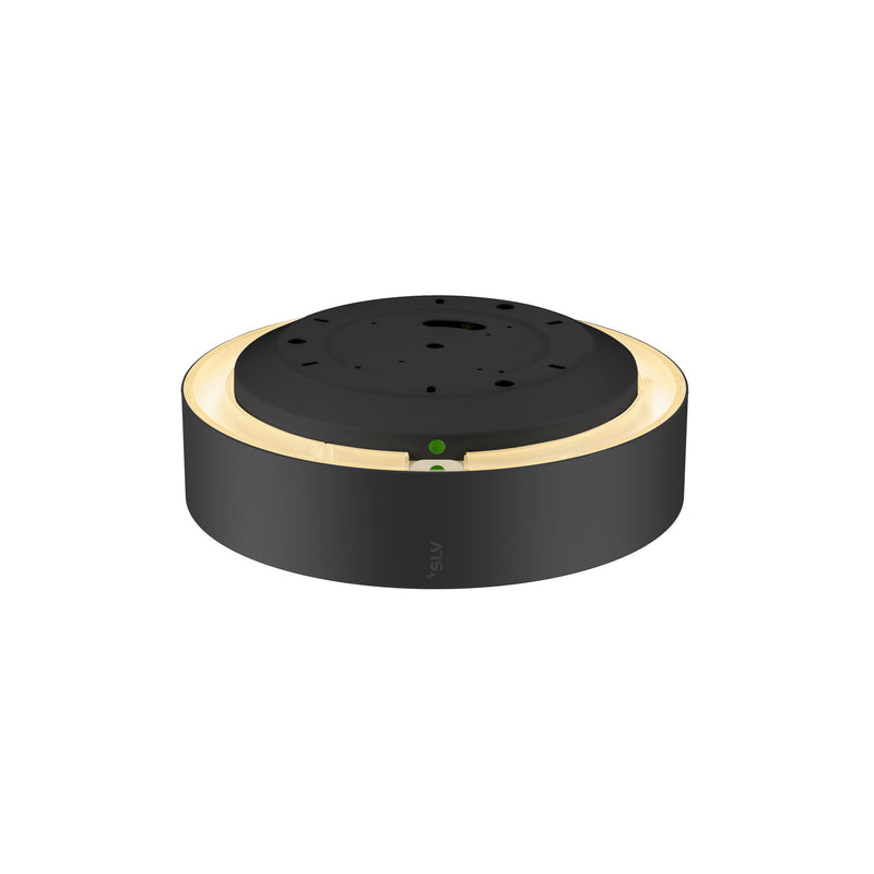 Detailed view product picture of SLV MEDO® PRO 30, wall- and ceiling-mounted light, round, 3000/4000K, 10W, trailing-edge phase, 110°, black