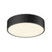 Back view product picture of SLV MEDO® PRO 30, wall- and ceiling-mounted light, round, 3000/4000K, 10W, trailing-edge phase, 110°, black