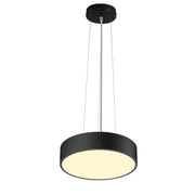 Bottom view product picture of SLV MEDO® PRO 30, wall- and ceiling-mounted light, round, 3000/4000K, 10W, trailing-edge phase, 110°, black