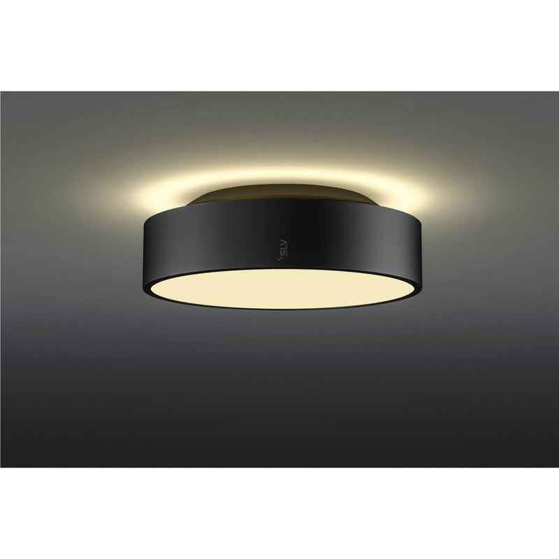 Similar figure of SLV MEDO® PRO 30, wall- and ceiling-mounted light, round, 3000/4000K, 10W, trailing-edge phase, 110°, black
