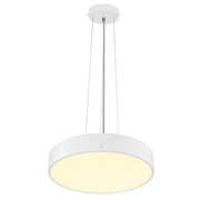 Bottom view product picture of SLV MEDO® PRO 40, wall- and ceiling-mounted light, round, 3000/4000K, 19W, DALI, Touch, 80°, UGR<19, white