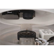 Top view product picture of SLV MEDO® PRO 40, wall- and ceiling-mounted light, round, 3000/4000K, 19W, DALI, Touch, 80°, UGR<19, white