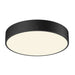 Back view product picture of SLV MEDO® PRO 40, wall- and ceiling-mounted light, round, 3000/4000K, 19W, DALI, Touch, 110°, black