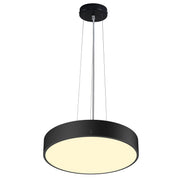 Bottom view product picture of SLV MEDO® PRO 40, wall- and ceiling-mounted light, round, 3000/4000K, 19W, DALI, Touch, 110°, black